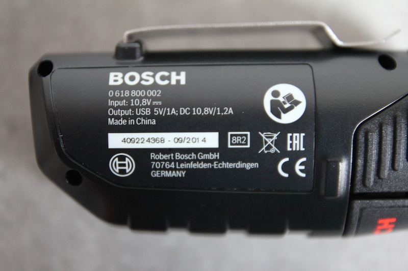 blouson chauffant Bosch sur batterie