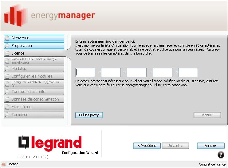 installation EnergyManager de Legrand