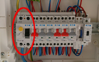 interrupteur différentiel tête de ligne tableau électrique