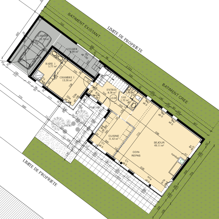 plan architectural pour fabrication de pieuvre électrique