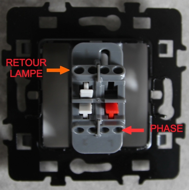 comment brancher une lumiere avec interrupteur