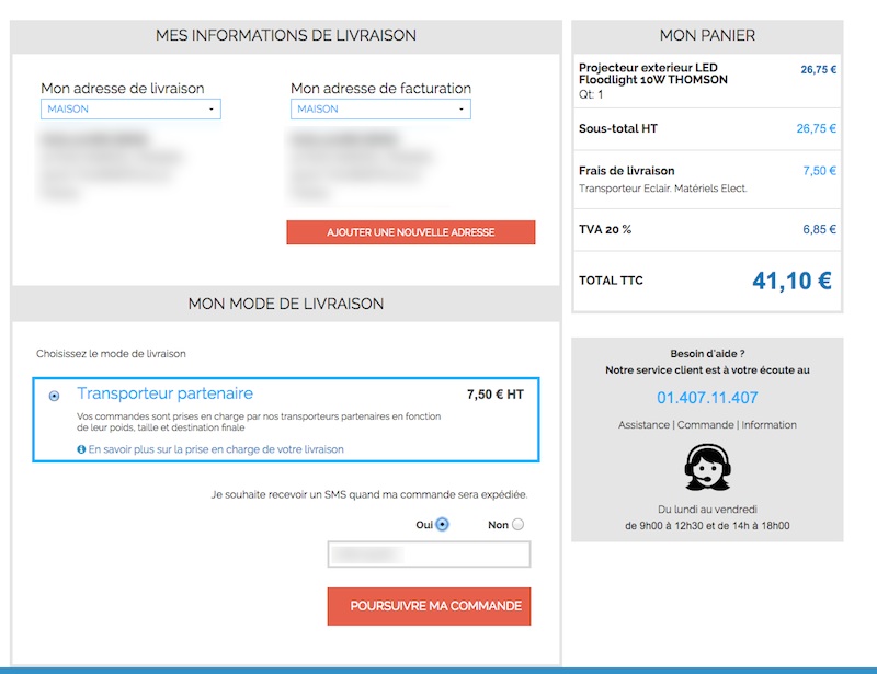 commande ventes privées bricolage Batiwiz Avis Batiwiz achat en ligne ventes privées bricolage et matériaux
