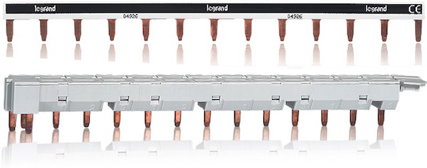 peigne électrique pour raccordement horizontal