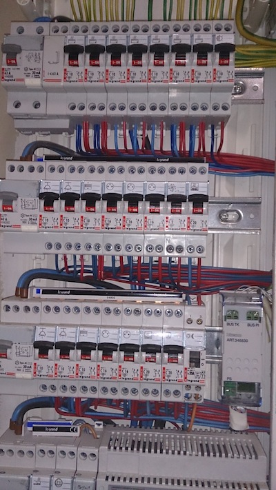 H07VK dans le tableau électrique