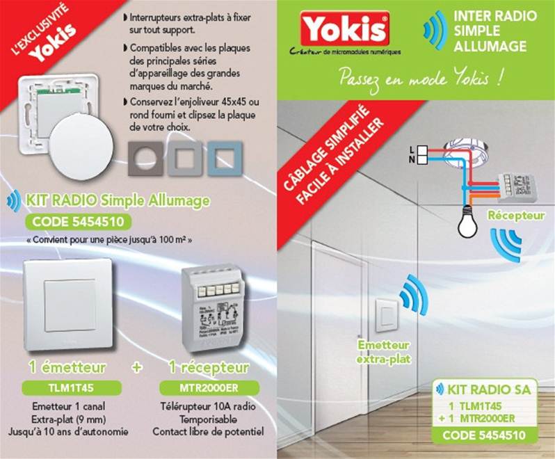 Yokis, des modules domotiques de Fabrication Française! 