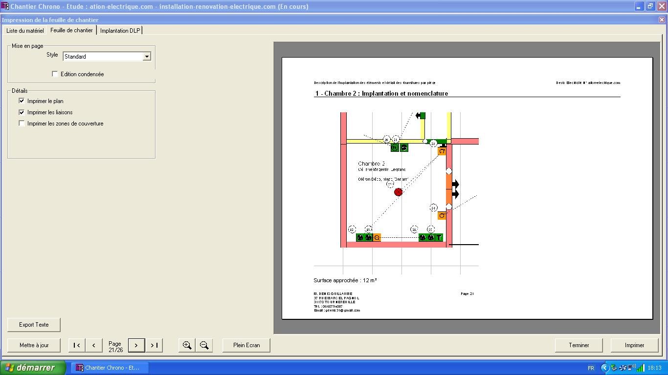 logiciel-electricite-chrono-chantier-Feuille-de-chantier-de-linstallation-electrique