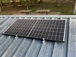 panneau solaire bac acier.