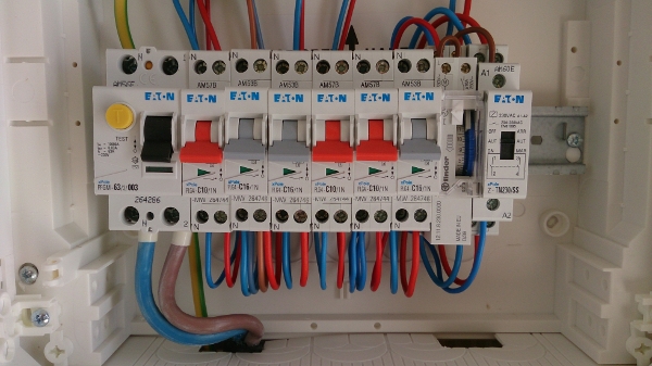 Le branchement du tableau électrique divisionnaire