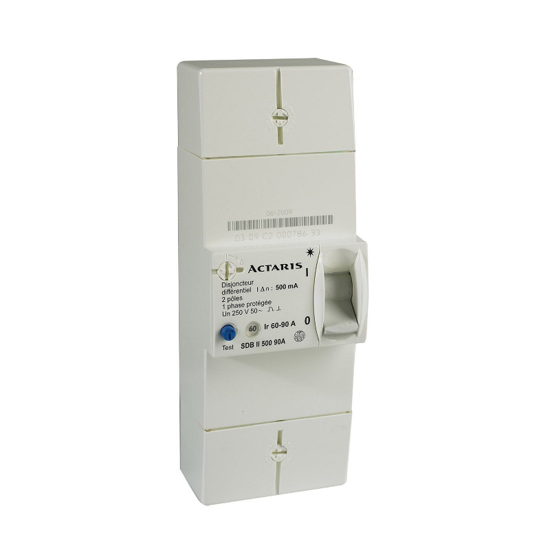 agcp disjoncteur de branchement 500mA disjoncteur différentiel 500MA
