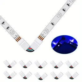 Connecteur d'angle pour bandeau LED