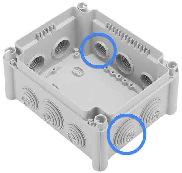 boite-derivation-etanche-oeillets