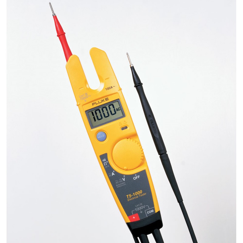 Testeur fluke T5-1000 ergonomie de mesure