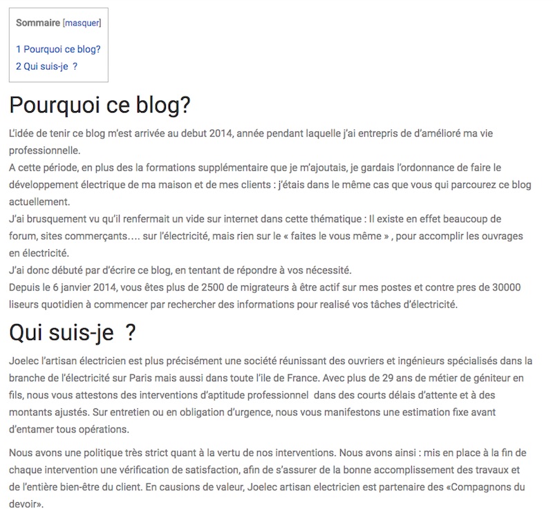 avis électricien Joelec plagiat-blog-electricite