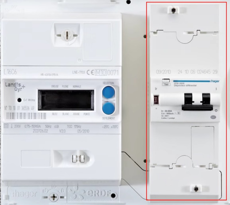 disjoncteur ERDF