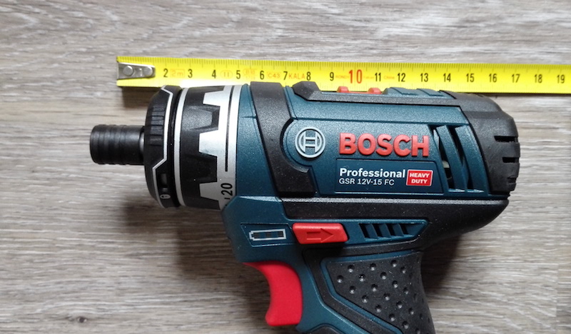 avis comparatif visseuse Bosch GSR 12V