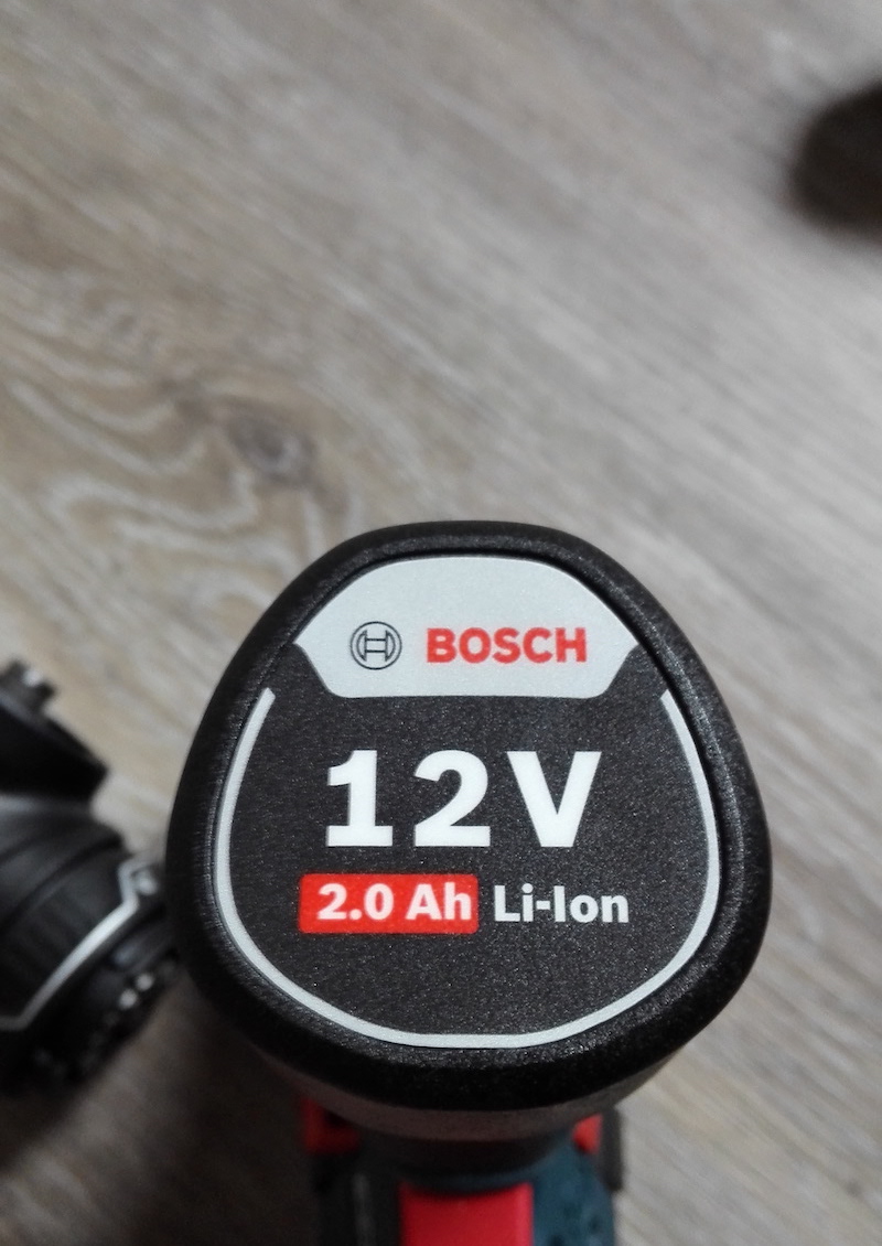 Batterie 12V 2.0Ah Bosch GSR