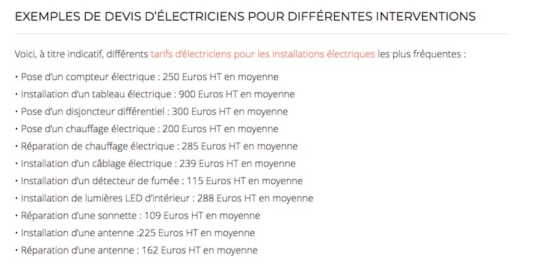 trouver un électricien attention au web