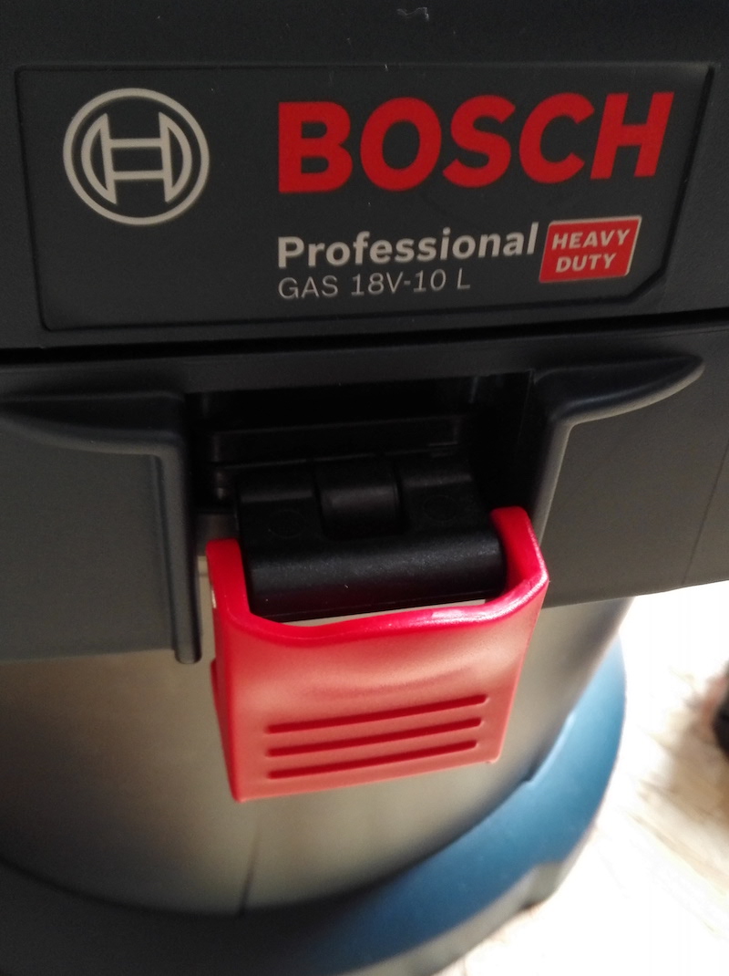 Avis sur l'aspirateur à batterie 18V Bosch