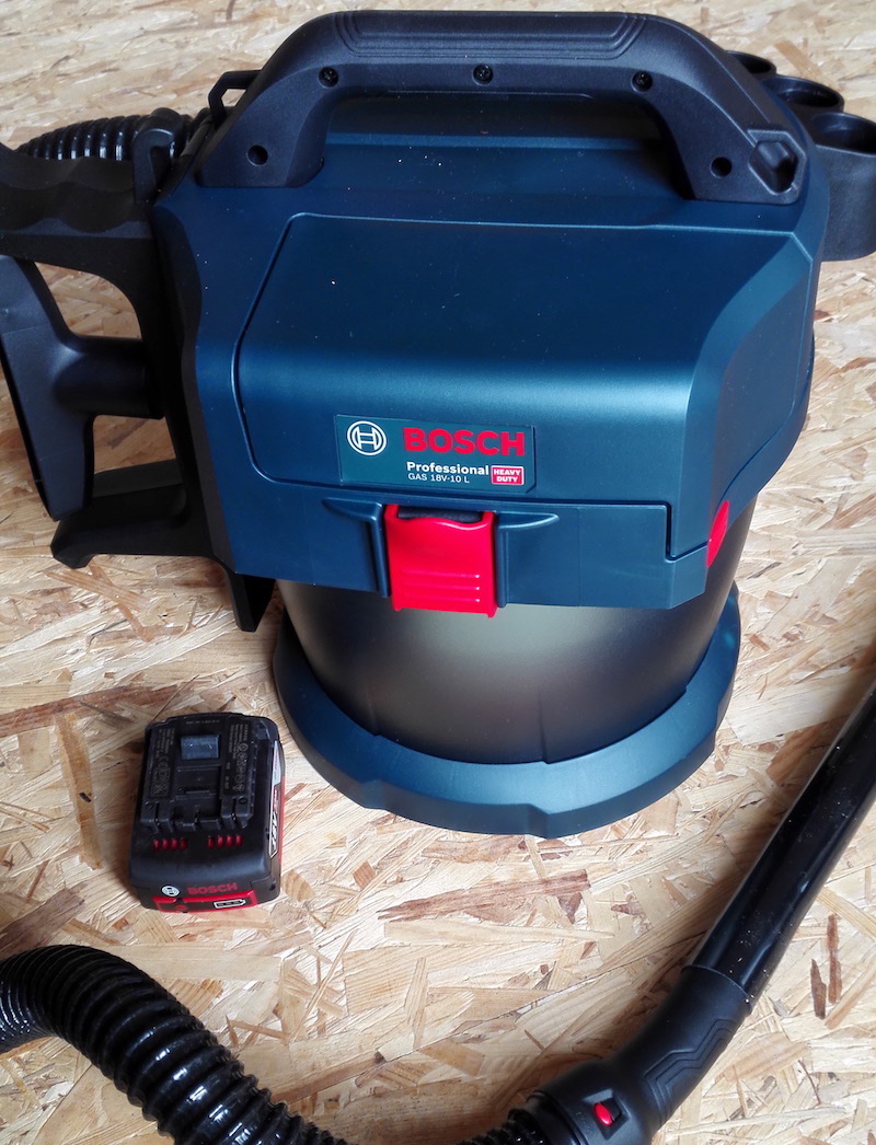 Test, avis et prix : Aspirateur de chantier sans fil Bosch GAS 18V