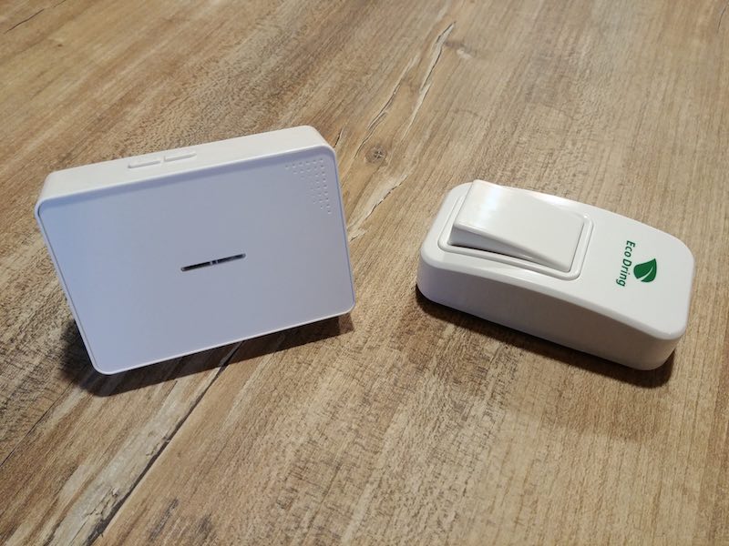 Ecodring, test de la sonnette référence Rendez vous bouton sonnette sans pile Ecodring