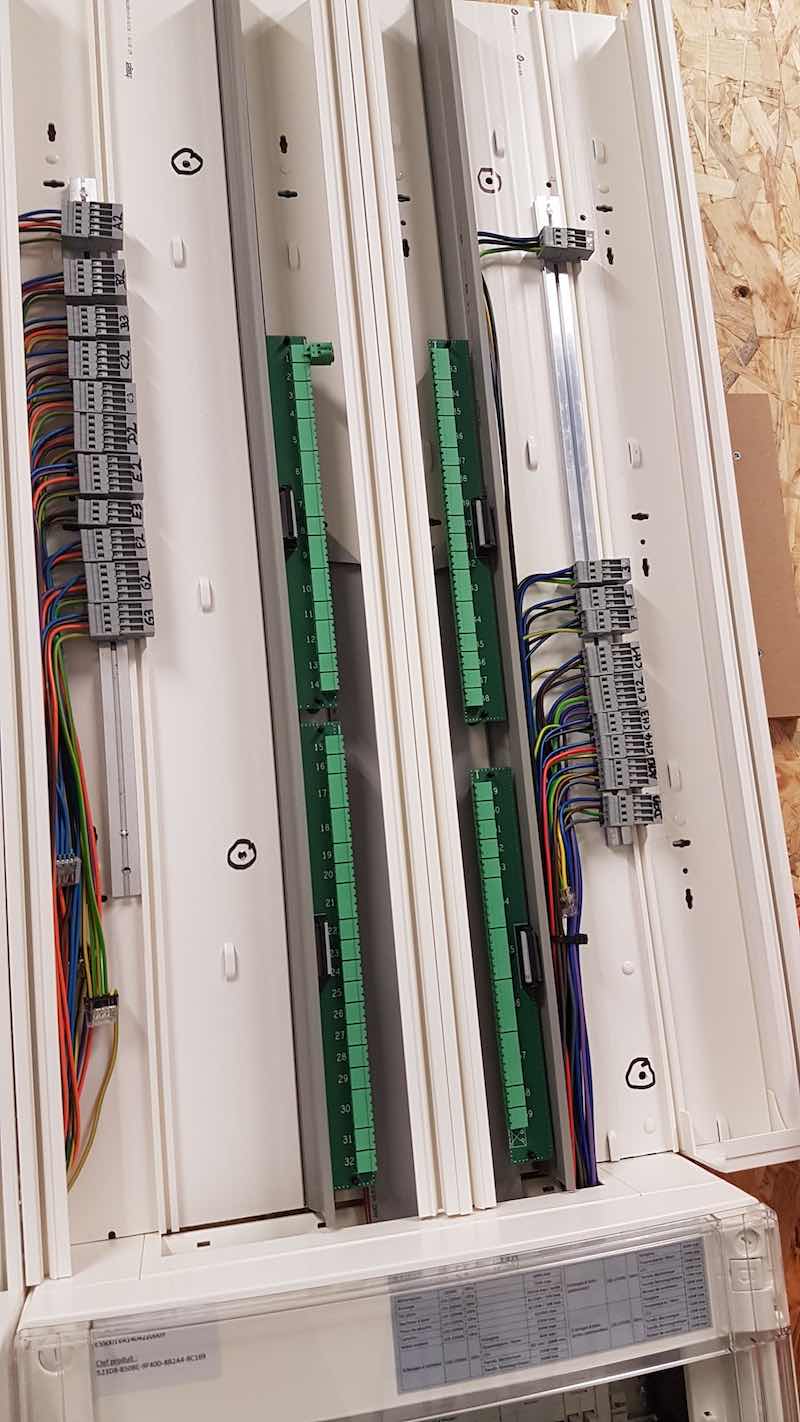 Explication connexion bloc GTL pieuvre électrique