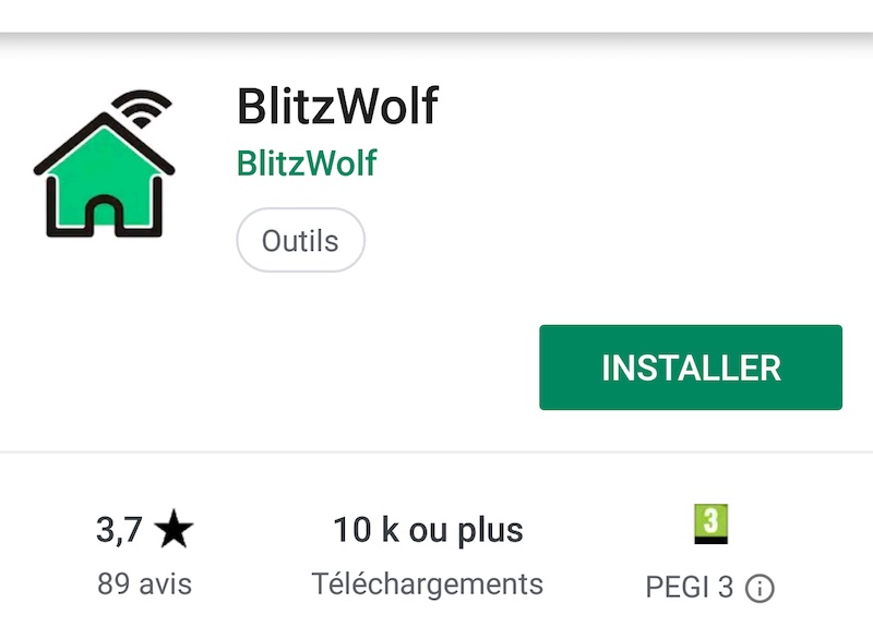 Essai prise électrique BlitzWolf