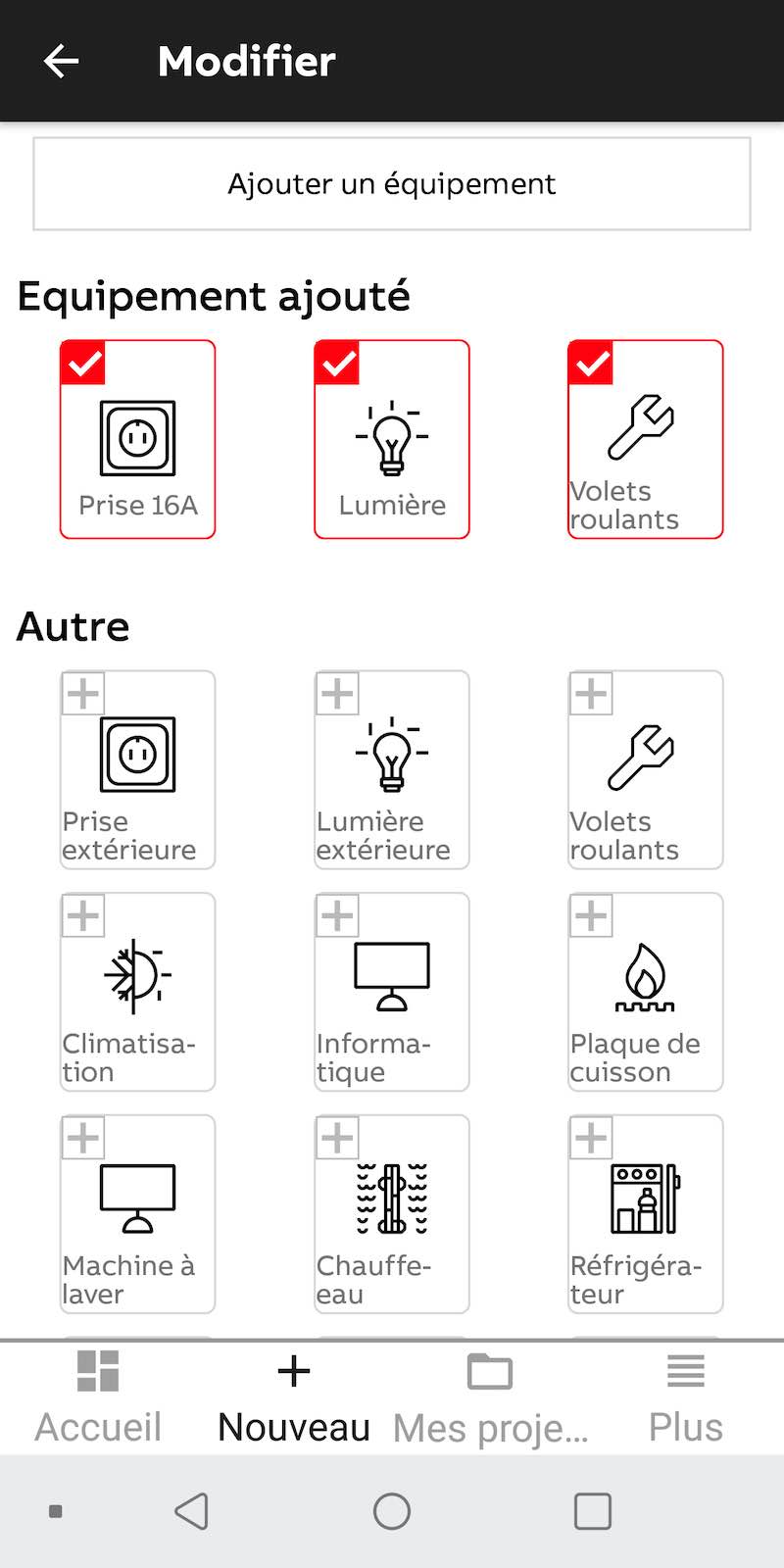 utiliser un smartphone avec ABB Easy Pro