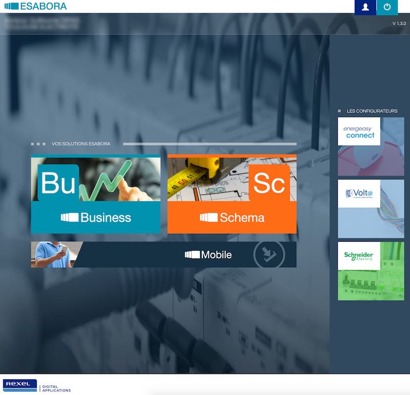 test du logiciel pour électricien rexel Esabora