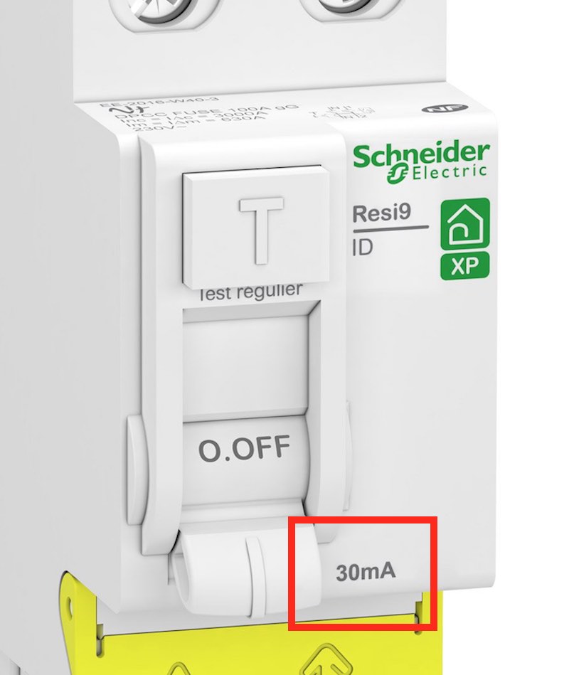 explication protection 30mA interrupteur différentiel