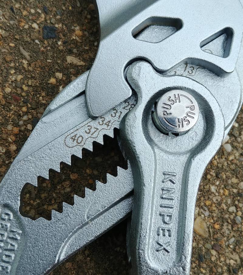 clé de serrage Knipex, avis utilisateur