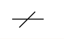 symbole électrique fil de phase