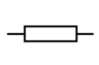 symbole électrique de la résistance