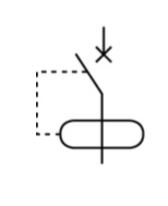 symbole électrique du disjoncteur différentiel