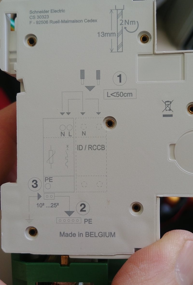 comment fonctionne un parafoudre pour coffret électrique, explication