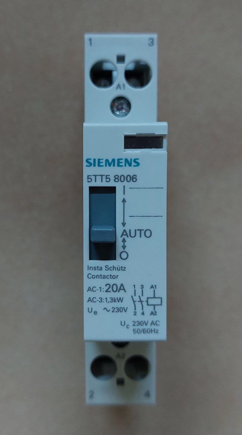 contacteur 20A pour cumulus siemens