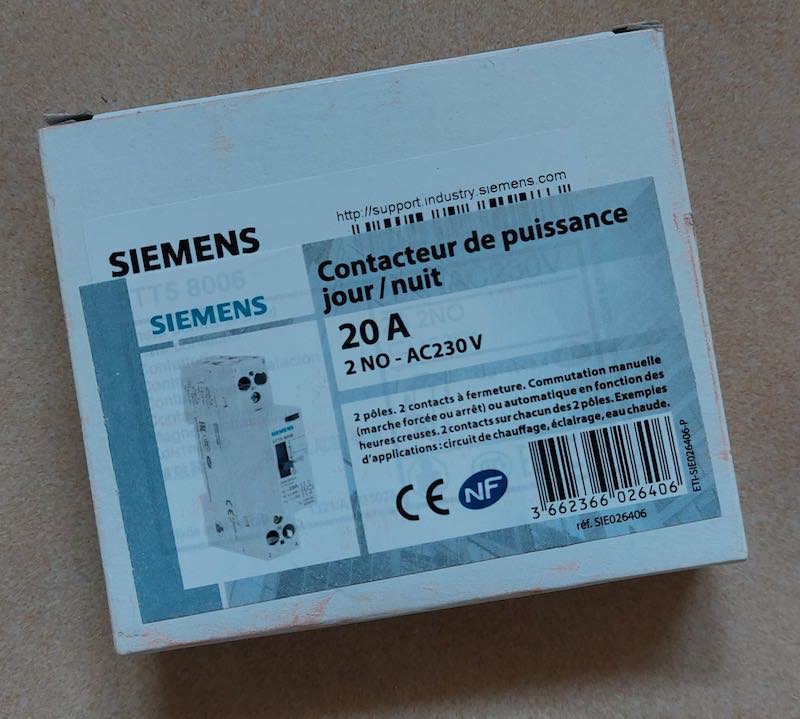 avis matériel électrique SIEMENS