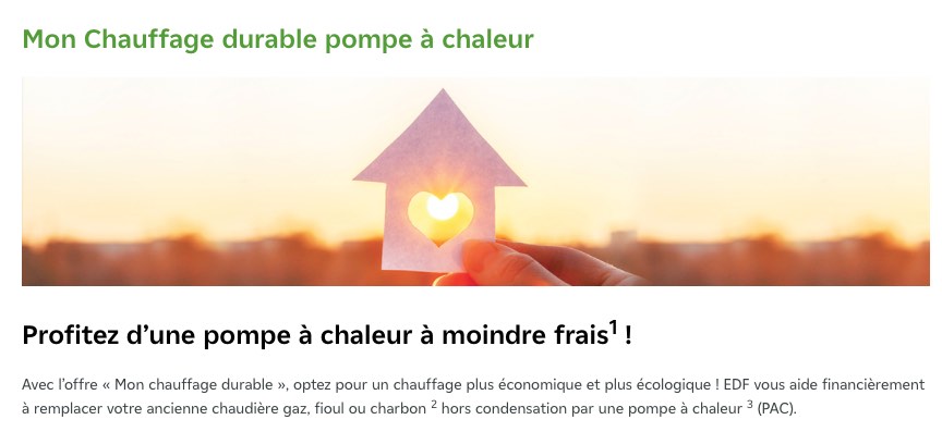 conseils pour le financement d'une PAC pour un logement propriétaire