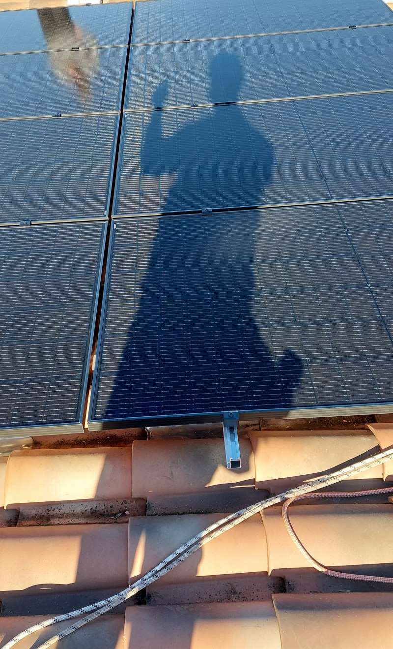 pose de panneaux solaire avec le système Terreal