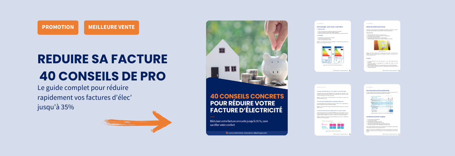Bannière Guide Réduire sa facture d'électricité