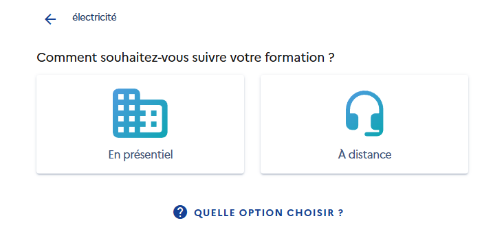 Formation électricité CPF - présentiel ou à distance