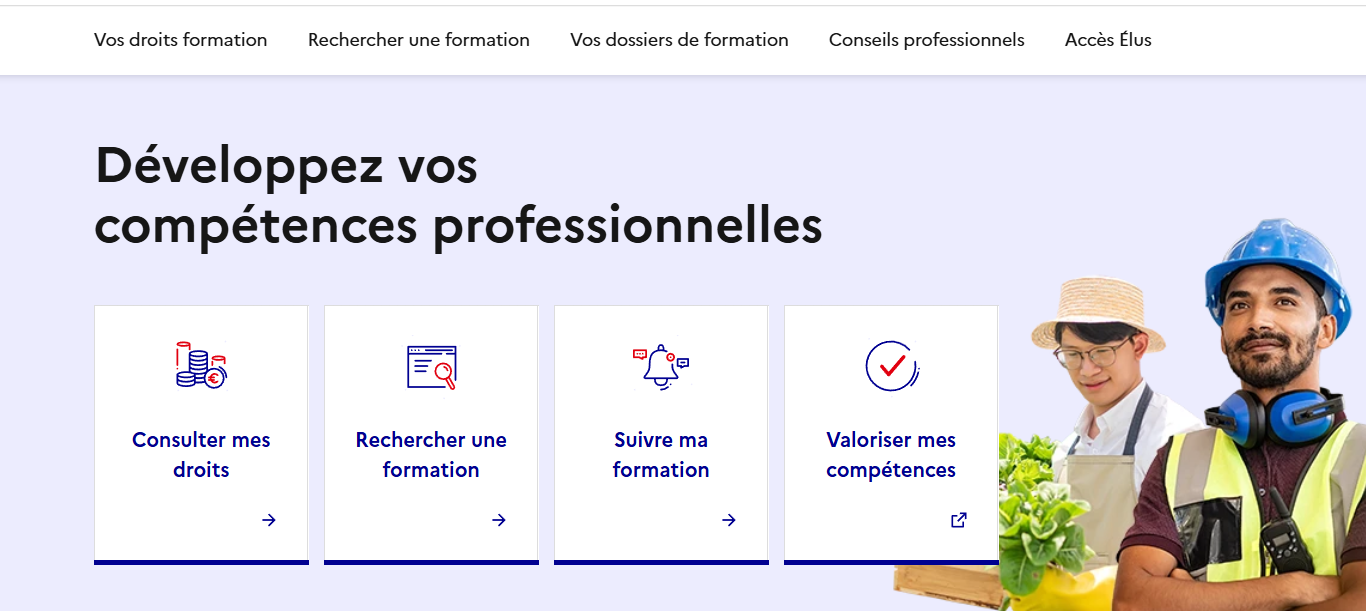 Votre Espace en ligne CPF