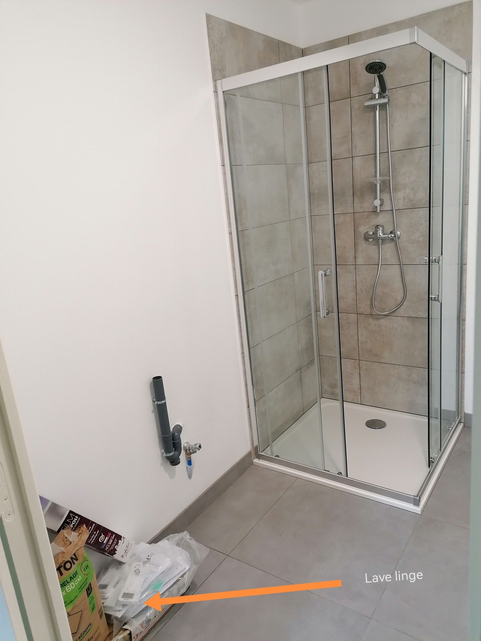 Photo cabine de douche