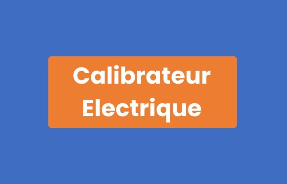 Calibrateur Électrique