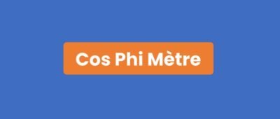 Cos Phi Mètre