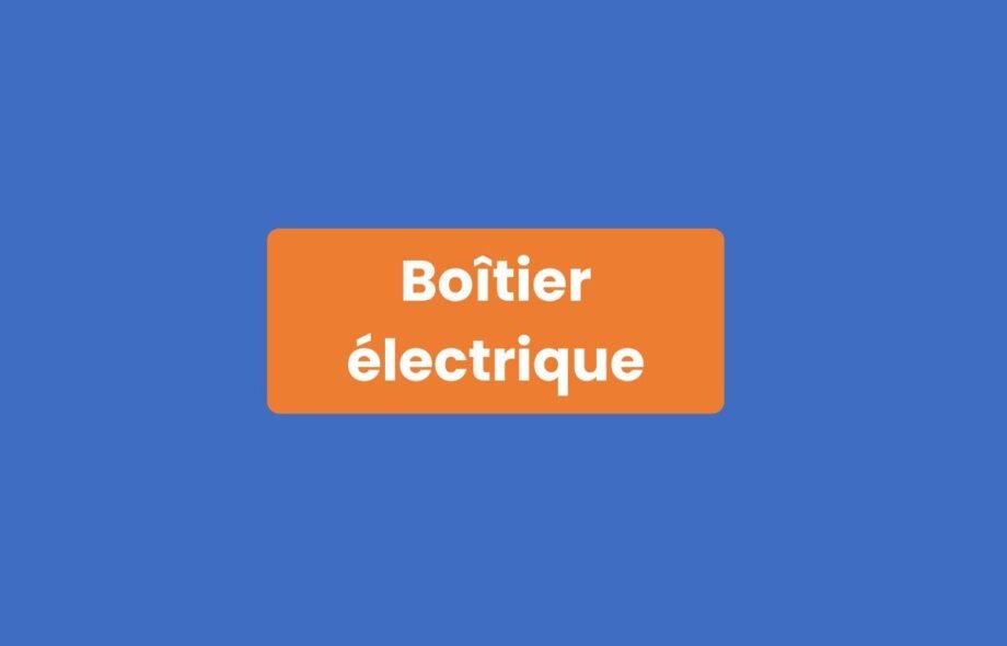 Boîtier électrique