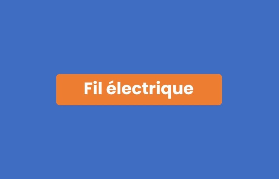 Fil électrique