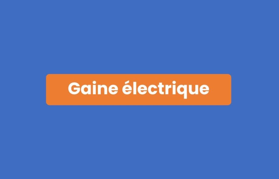 Gaine électrique