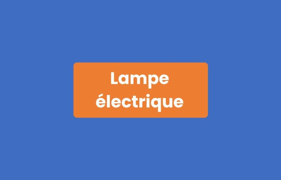 Lampe Électrique