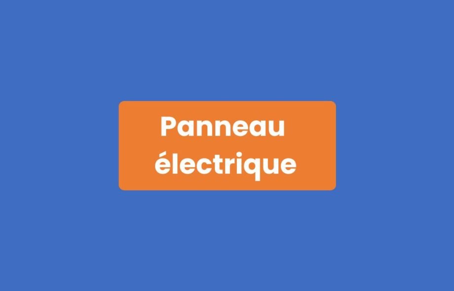 Panneau électrique