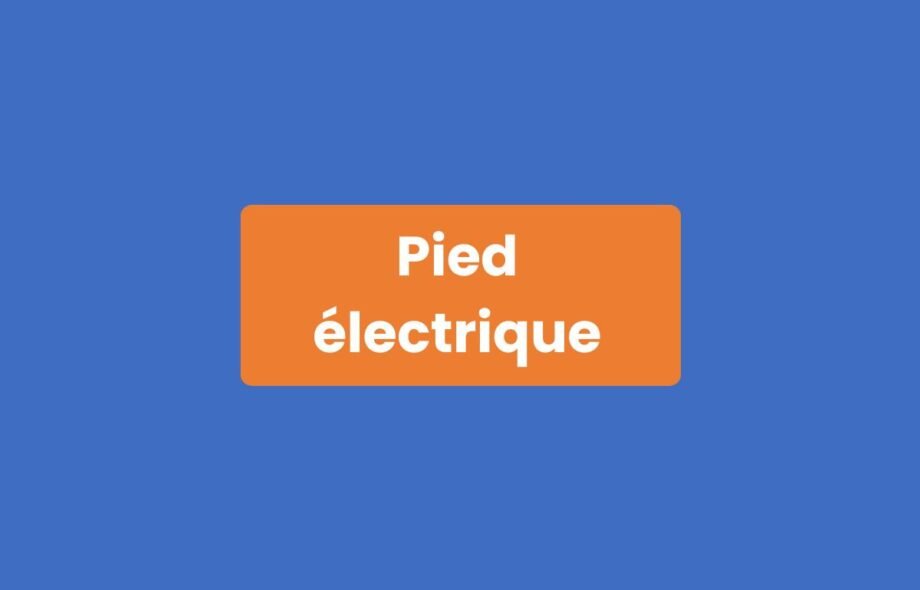 Pied électrique